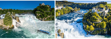 Der Rheinfall bei Schaffhausen
