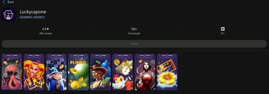 LuckyCapone App Casino