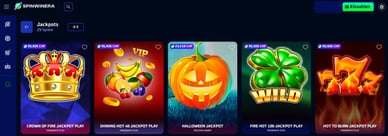 Jackpot im Spinwineracasino