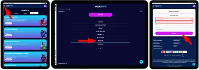 Proces wypłaty środków z Casino Wintari