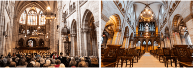 Innenraum des Basler Münsters