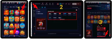 Dokonat wpłaty w Brionis Casino