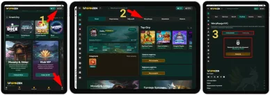 Weryfikacja konta w Spinzen