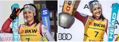 Die österreichische Skirennläuferin Stephanie Venier