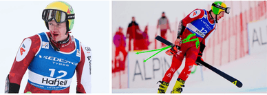 Raphael Haaser nach seinem Sturz beim Weltcup-Rennen in Hafjell (Norwegen) 