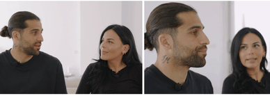 Ricardo Rodriguez zusammen mit Nicole Schmid