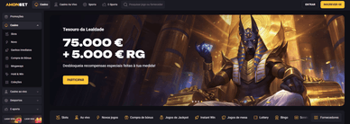 Casino Amon Bet resumo para jogadores
