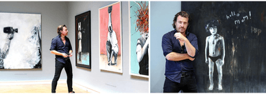 Gemälde des Künstlers Marcus Füreder