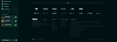 Análise do Rivo Casino com licença não indicada e segurança KYC