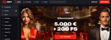 N1Bet Casino Bonus Codes