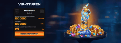 Mad Casino: VIP-Programm