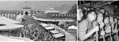 Historische Aufnahmen vom Knabenschiessen