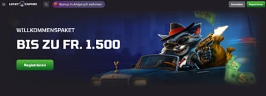 LuckyCapone Casino – offizielle Website