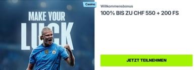 Zoccer Casino: Willkommensbonus
