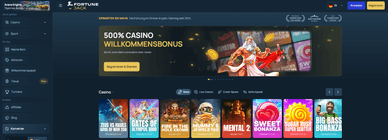 Offizielle Website von Fortune Jack Casino in der Schweiz