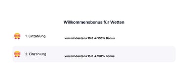 Hitnspin Willkommen Bonus fur Wetten