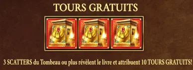 Book of Dead 10 tours gratuits. Book of Dead déclenchement des tours gratuits.