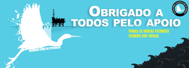 Agradecimento aos apoiantes da plataforma ambiental
