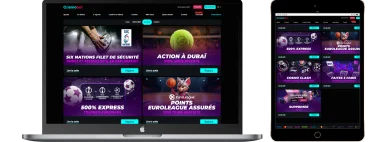 Bonus de bienvenue sport 150 % sur Cosmobet.