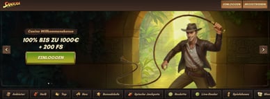Offizielle Website des neuen Casino mit Startguthaben Sankra