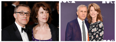 Christoph Waltz und seine Ehefrau Judith Holste