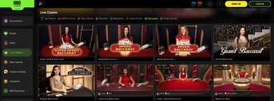 888casino Baccarat