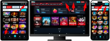 Układ strony i nawigacja Strony i nawigacja 31Bets pl