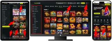 Oficjalna strona internetowa i nawigacja Twindor Casino