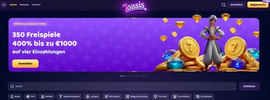 Offizielle Website 7Oasis Casino ohne Spinlimits