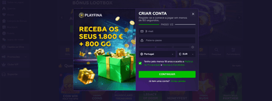 Play Fina casino login para os jogadores portugueses
