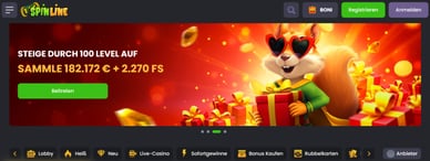 Besten Deutsche Online Casinos Freispiele ohne Einzahlung Spinline