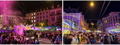 Fête des Vendanges de Neuchâtel - eines der bekanntesten Weinfeste der Schweiz