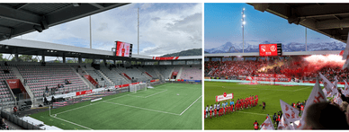 Visana Stadion (Stockhorn Arena) in Thun