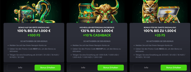 Bonuses im Mastercard Online-Casinos