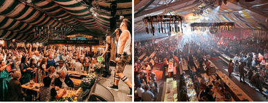 Wiener Kaiser Wiesn - größtes Brauchtums- und Oktoberfest auf der Kaiserwiese im Wiener Prater