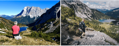Wanderung zum Seebensee bei Ehrwald (Österreich)