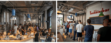 Bierwerk Zürich - Tankbierbar an der Europaallee