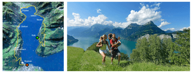 «Weg der Schweiz», Vierwaldstättersee