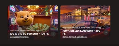 Oliver Casino Willkommensbonus