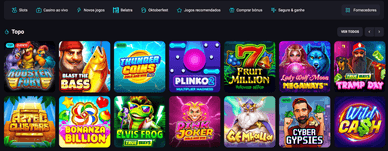 Variedade de jogos no NovaDreams