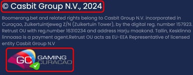 Casbit Group N.V casino licentie