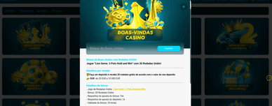 Bónus de boas-vindas sem código promocional CaptainsBet do casino