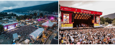 Lakelive Festival am Bielersee, Schweiz