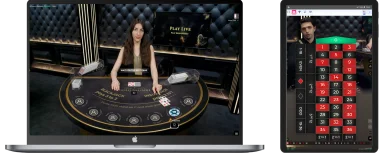 ألعاب الكازينو المباشر بلاك جاك وروليت في كازينو OnlySpins.