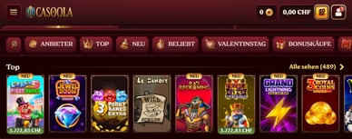 Online-Casino Casoola Slots
