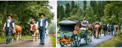 Desalpe Charmey - ein Fest der Freiburger Tradition
