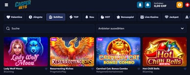 Online-Casino CasperBets Slots