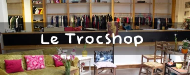 Boutique de troc de L'Archipel. TrocShop solidaire de L'Archipel.