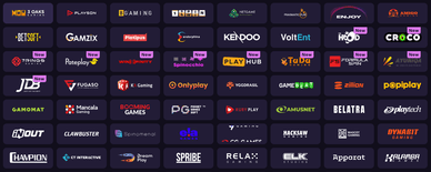 WinSpirit online casino játék szolgáltatók bemutatása