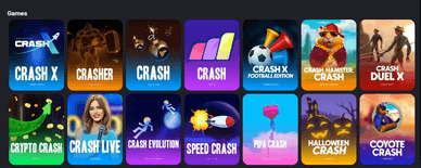 Crash game online casino